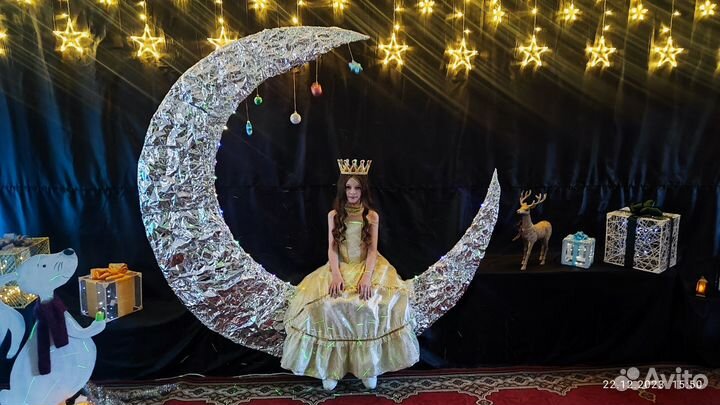 Новогодний костюм для девочки 130-140