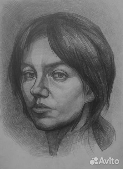 Портрет по фото. Графика и рисунок