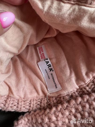 Комплект шапка, шарф zara