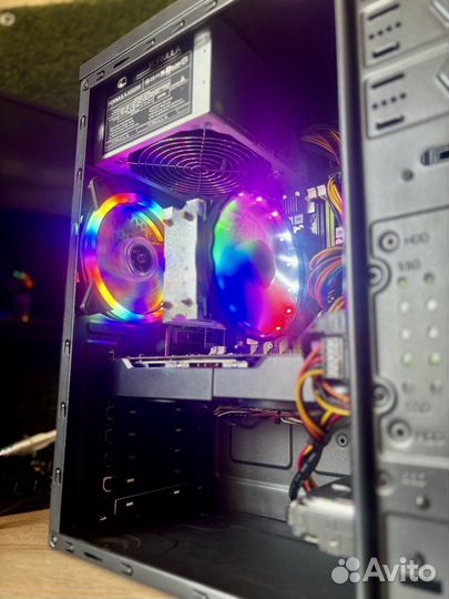 Игровой пк E5 2650V2/16gb/RX588