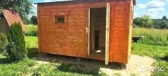 Бытовка деревянная новая