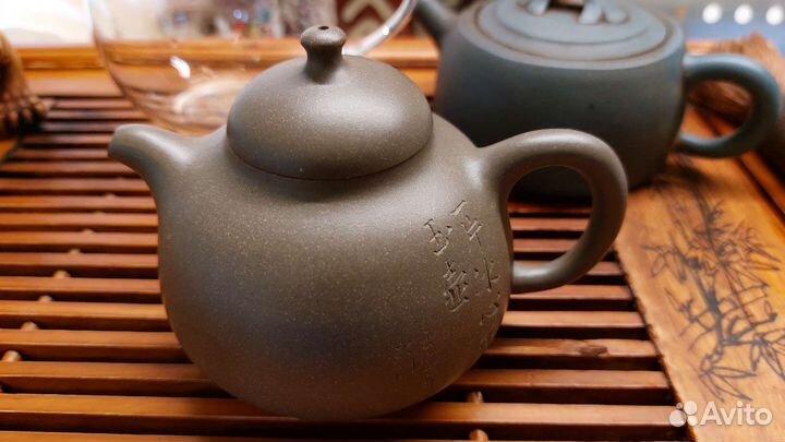 Чайник заварочный из исинской глины 200мл