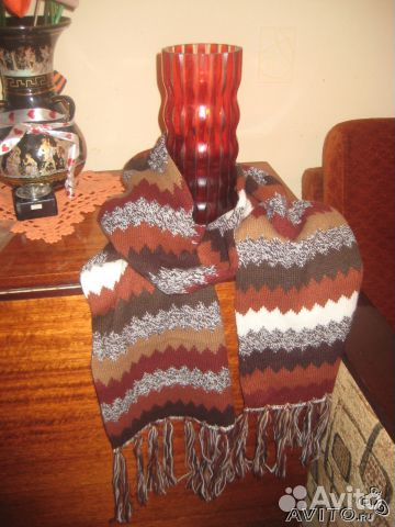 Новые мохеровые шарфы