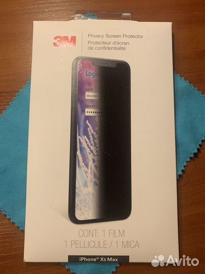 3M Защитное стекло антишпион iPhone XS Max/11 Max