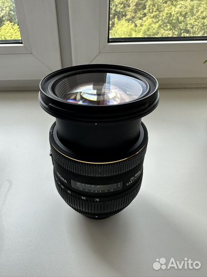 Объектив Sigma 24-70 1:2.8 dg hsm