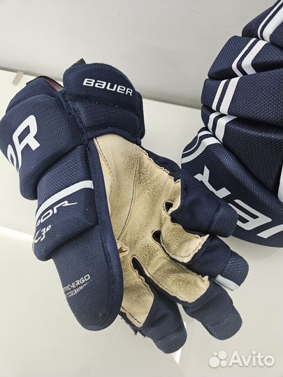 Краги хоккейные bauer vapor X30 размер 14-36см