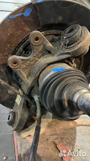 Задние кулаки в сборе с приводами