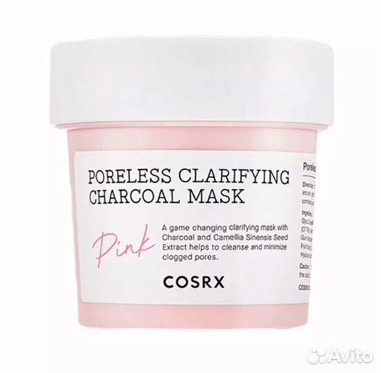 Маска cosrx poreless clarifying charcoal mask