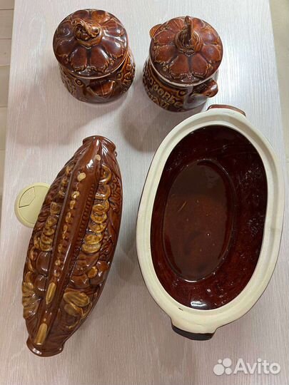 Керамические горшки для запекания