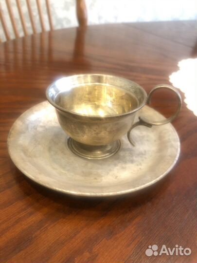 Чашка с блюдцем