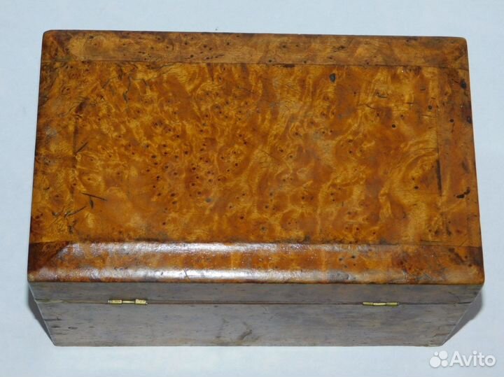 Шкатулка карельская береза 22х13.5х12.5 см