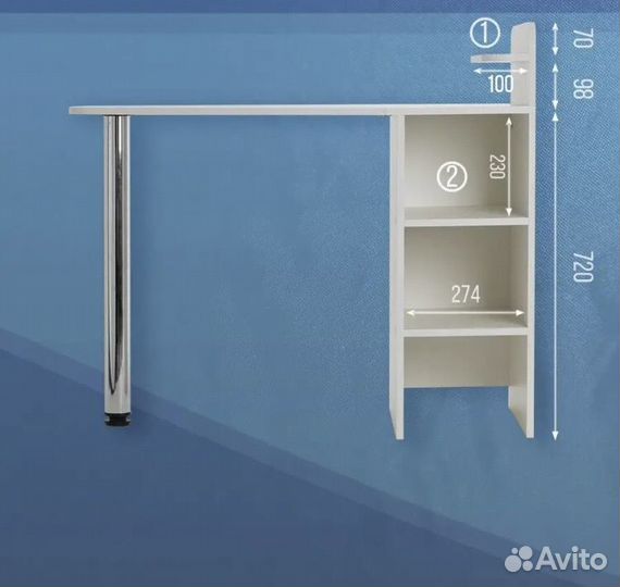 Маникюрный стол складной