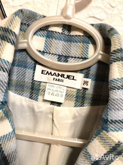 Шерстяной жакет Emanuel и джинсы Please 42 44