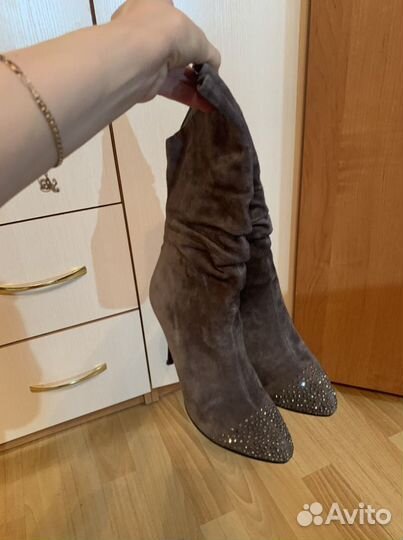 Сапоги женские натуральные