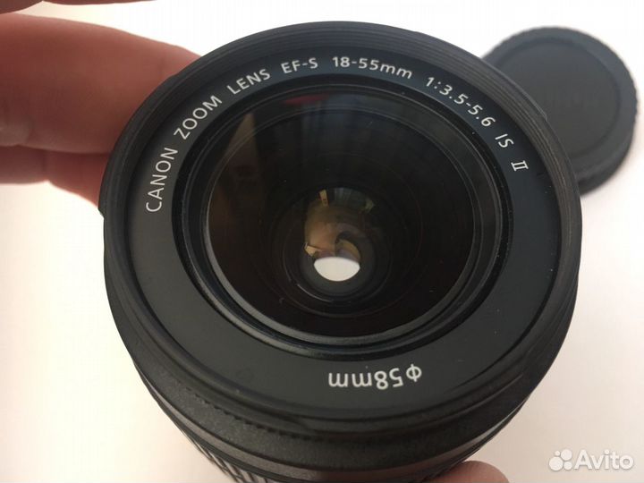 Объектив Canon Lens EF-S 18-55mm 1:3.5 - 5.6 is II