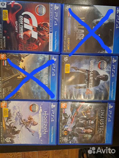 Sony playstation 4 PS4 диски