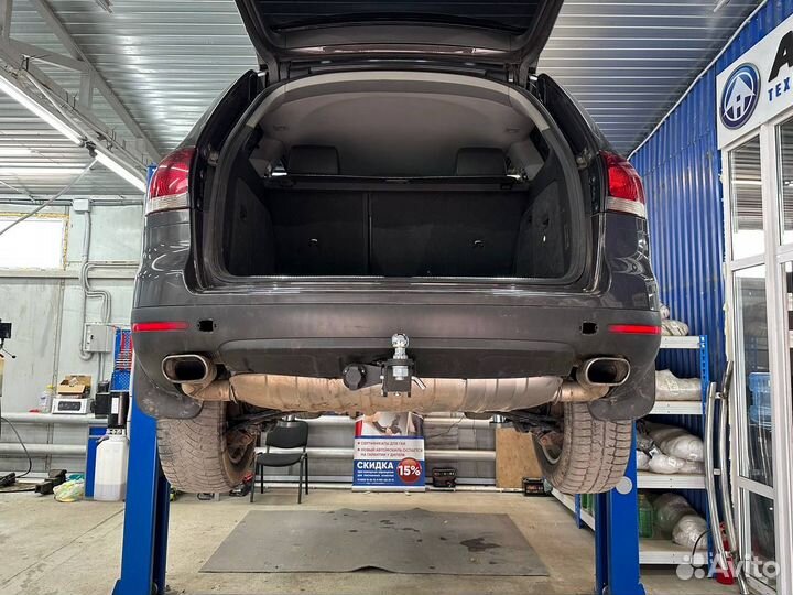 Быстросъемный фаркоп на Volkswagen Touareg