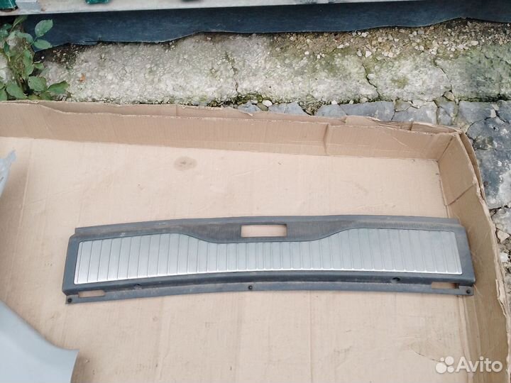 Накладка порога багажника opel zafira