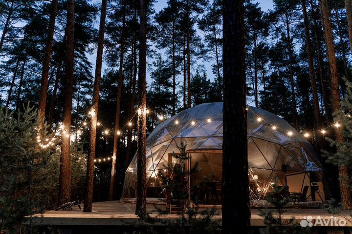 Организация эко отелей, глэмпингов под ключ