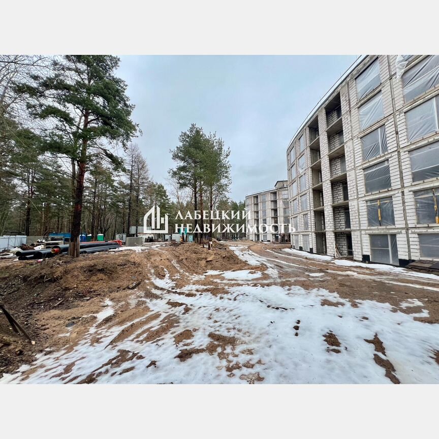 1-к. апартаменты, 47,7 м², 1/6 эт.