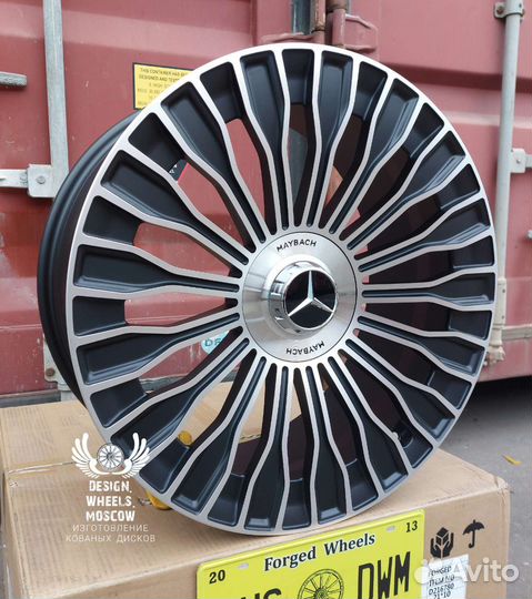 Кованые диски R20 на Mercedes W222 W223