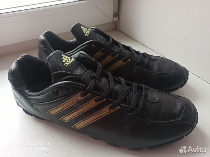 Adidas кроссовки кеды слипоны оригинал кожа 45,5 р