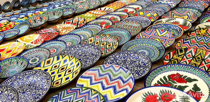 Ляган узбекская керамическая посуда