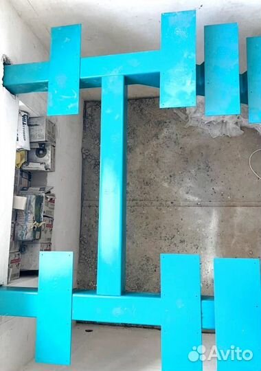 Лестница забежная под ключ