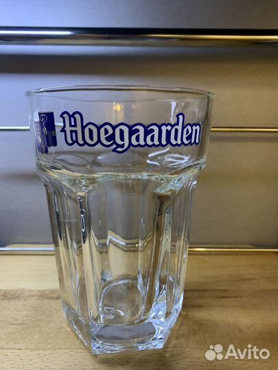 Ваза Стакан Чешское стекло hoegaarden