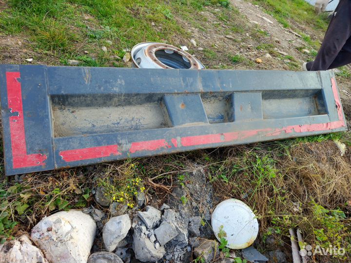 Задний борт самосвала shacman