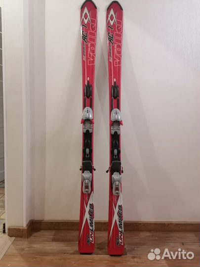 Горные лыжи Volkl+ботинки Fischer размер 28,5