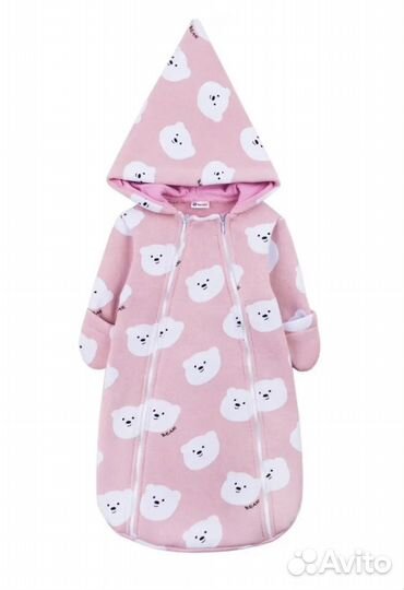 Конверт на прогулку с начесом