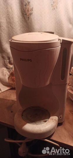 Кофеварка капельная philips