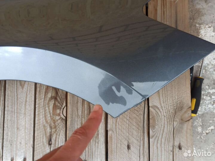 Крыло переднее прав Polo 6, с 2020г, оригинал, б/у