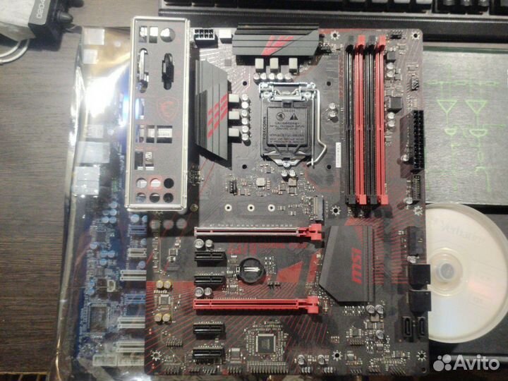 Материнская плата с процессором i5