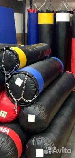 Боксерский мешок 120*31 см, 25 кг