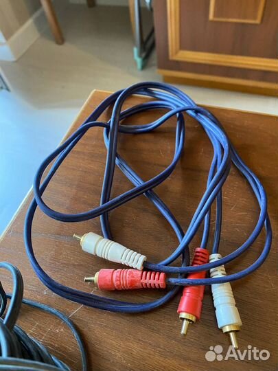 Провода и переходники тюльпаны и Luxmann