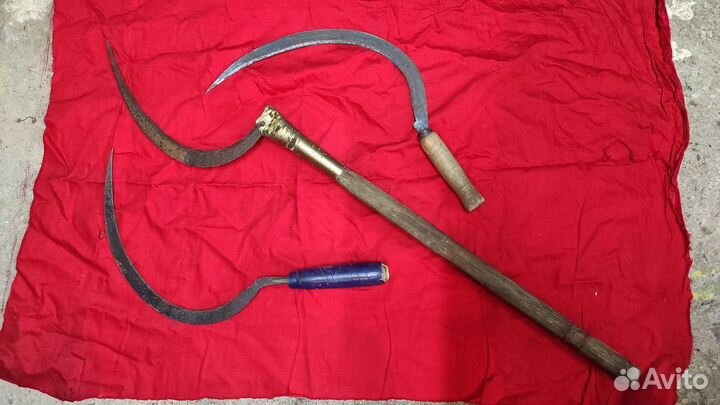 Старинные сани, Серп, Счёты СССР реквизит