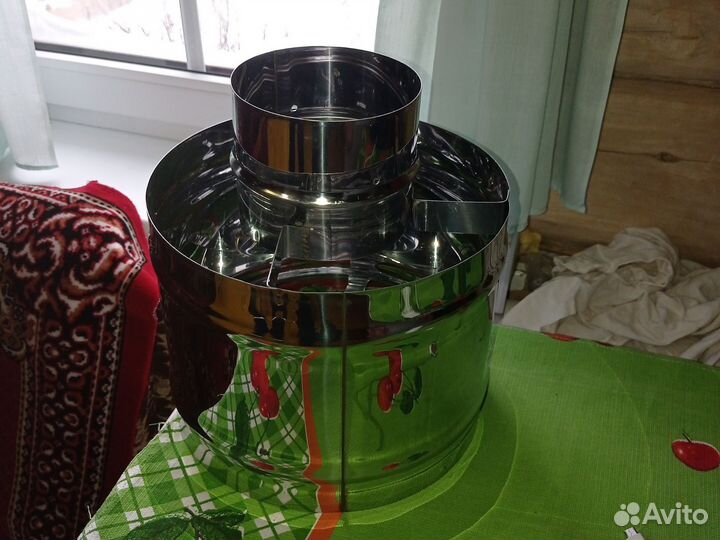 Дефлектор вентиляции для дымохода диаметр 120