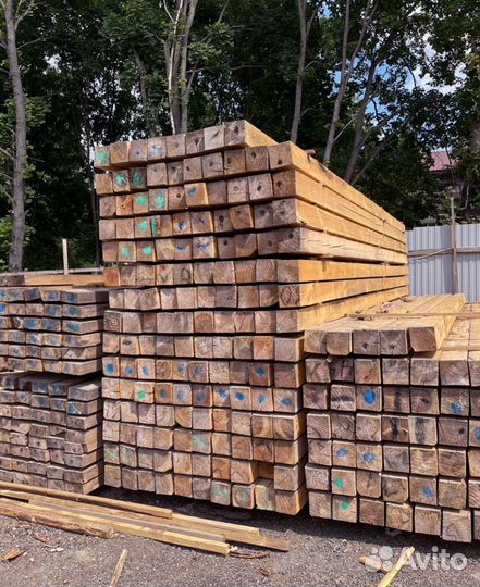 Доска обрезная 40х200х6000мм 1 сорт ГОСТ