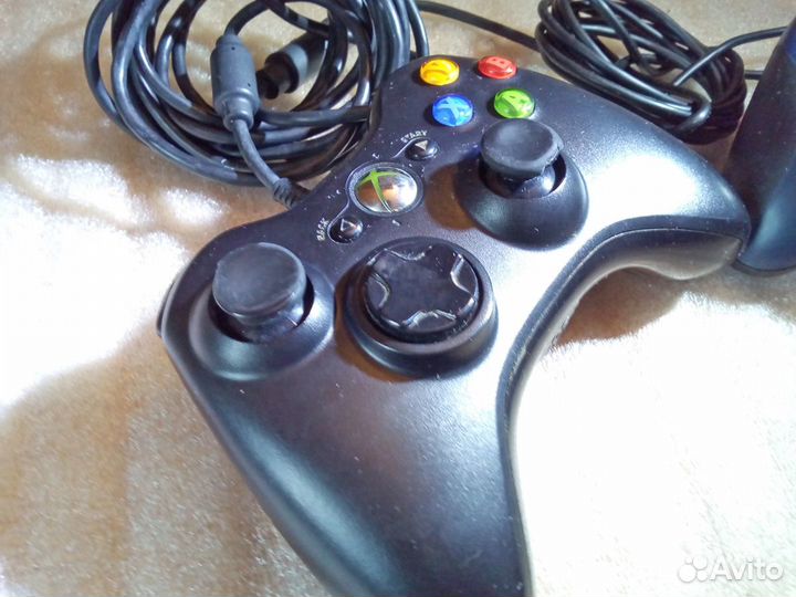 Xbox 360 оригинал проводной + Logitech F310