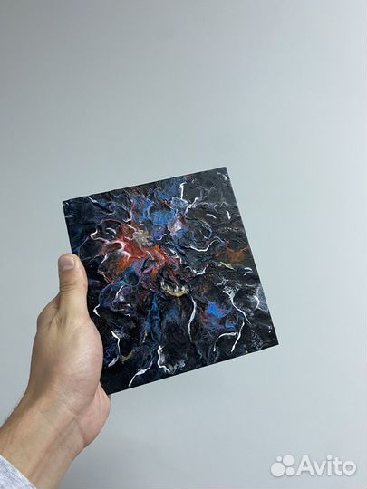 Картины флюид арт