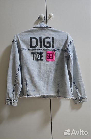 Новая джинсовая куртка Play Today 152-158