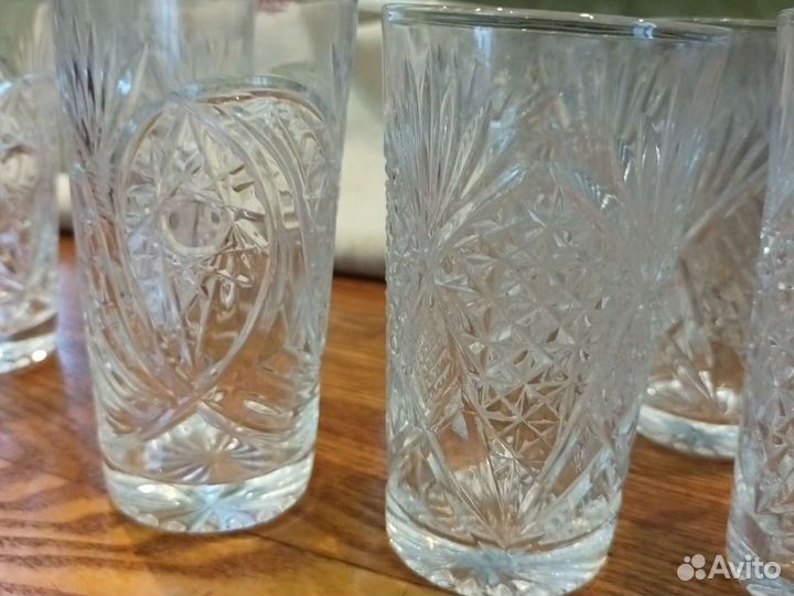 Хрустальные стаканы СССР
