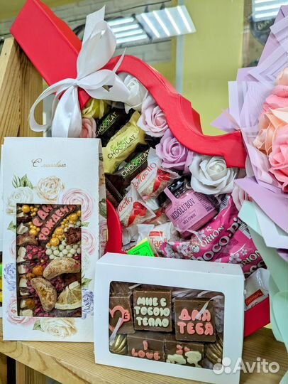 Съедобные букеты в наличии