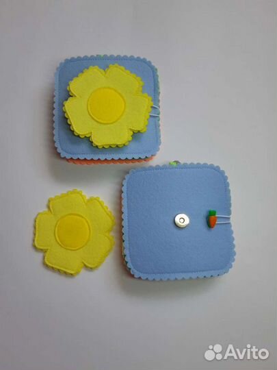 Мини-книга из фетра 