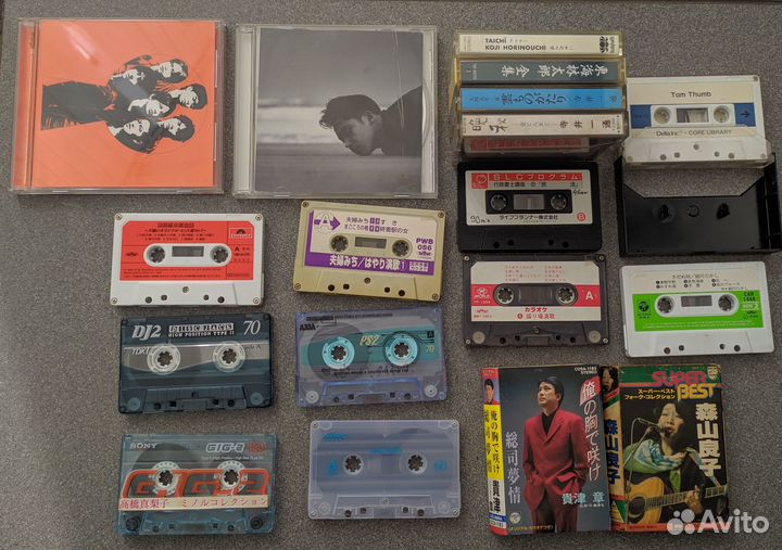 Аудио кассеты с японской музыкой. Цена за всё