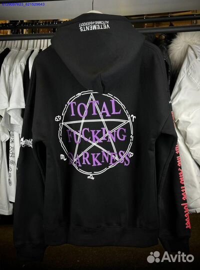 Худи Vetements Total Fucking Darkness (Арт.74677)