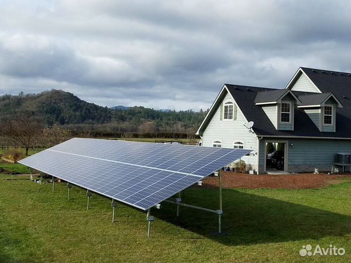 Солнечные панели, батереи, электростанции