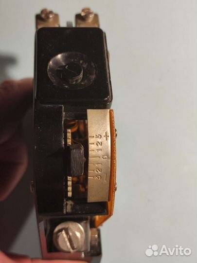 Реле электротепловое однофазное типа трт